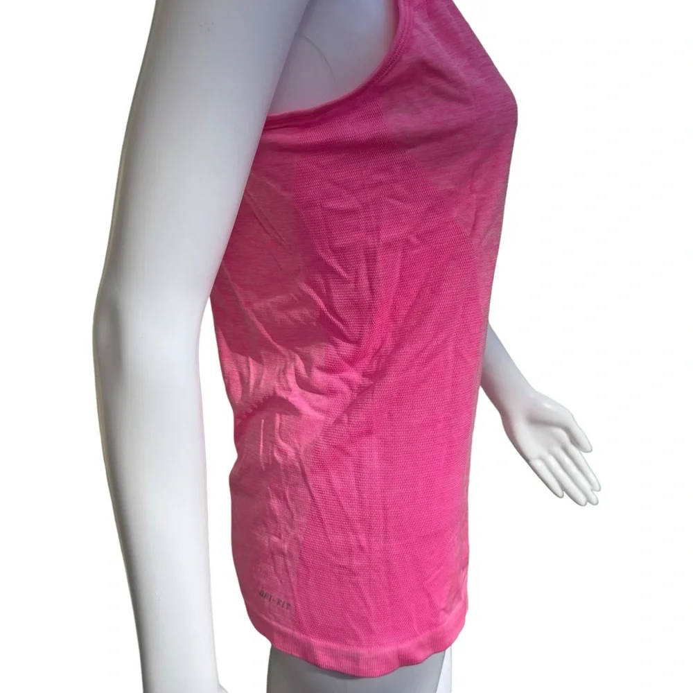 Nike Women’s Pink Dri-Fit Running Racerback Tank Size Medium EUC